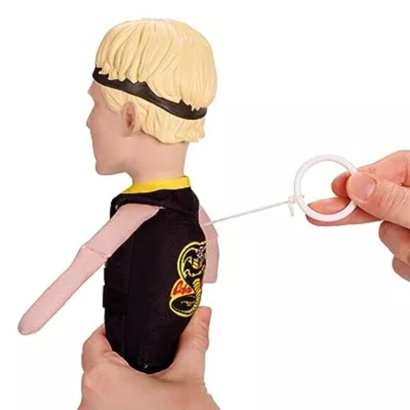 *2 for $25* Cobra Kai - Johnny - 12" Talking Pull String Plush Toy - Karate Kid - Picture 2 of 4